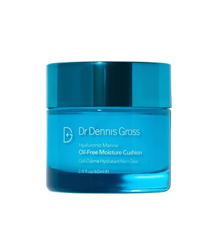 Dr Dennis Gross Hyaluronic Marine™ Oil-Free Moisture Cushion: for Dull, Dehydrated or Dry Skin, 2 fl oz