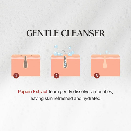 KOY Flow Essence Foam Cleanser – Gentle Hydrating Facial Cleanser with Soothing Lather, Korean Skincare for Sensitive Skin