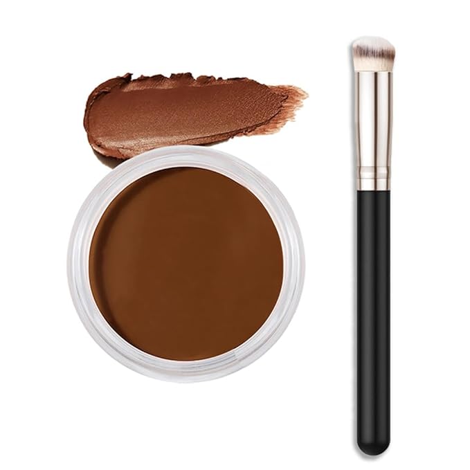 Kaely Cream Pot Concealer Full Coverage Set,Conceal Brighten