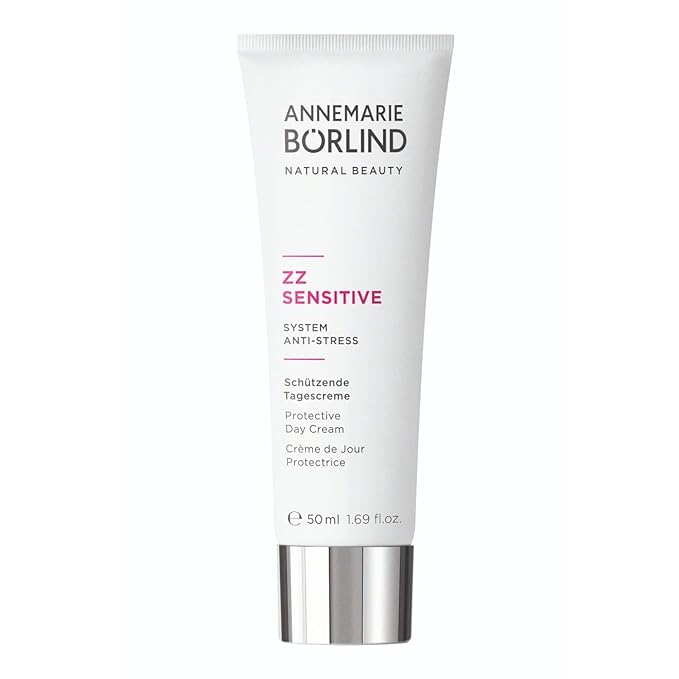 ANNEMARIE BÖRLIND – ZZ SENSITIVE Protective Day Cream– Sustainably Sourced Natural Facial Moisturizer for a Protected and Visibly Soother Facial Skin – Step 3 of 5 - 1.69 Oz.