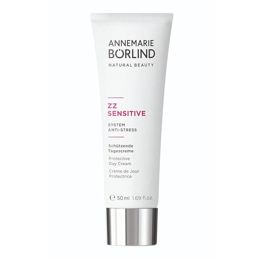 ANNEMARIE BÖRLIND – ZZ SENSITIVE Protective Day Cream– Sustainably Sourced Natural Facial Moisturizer for a Protected and Visibly Soother Facial Skin – Step 3 of 5 - 1.69 Oz.