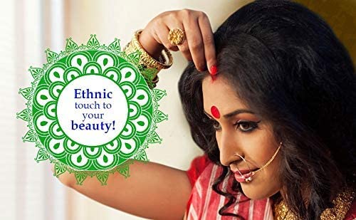 Eyetex Kumkum Paste Waterproof Long lasting, Smudge Proof | Pure and Natural Deep Colour, Long lasting | Enriched with Natural and Organic Ingredients (Each-2-Red & Maroon)