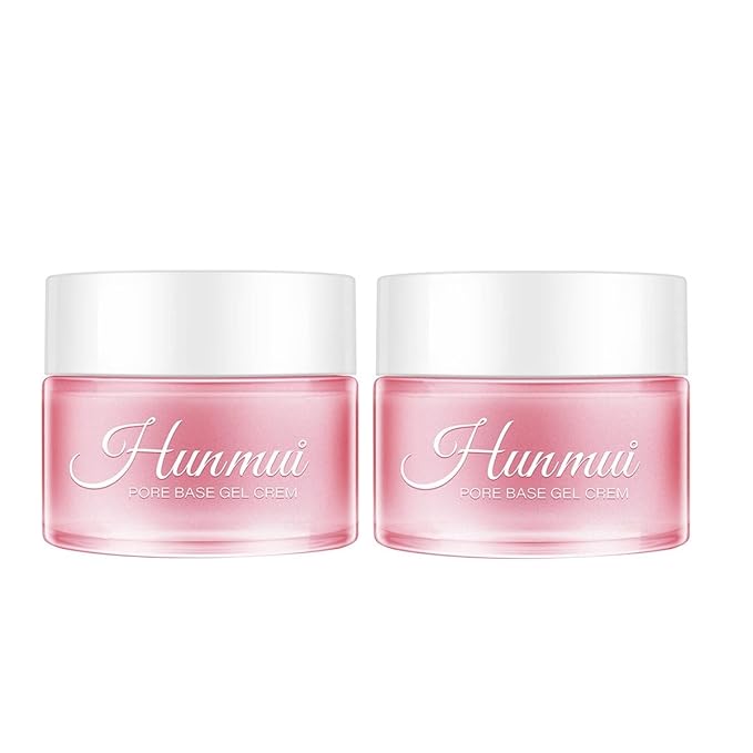 2Pcs Hunmui face primer pore base gel cream，Magical