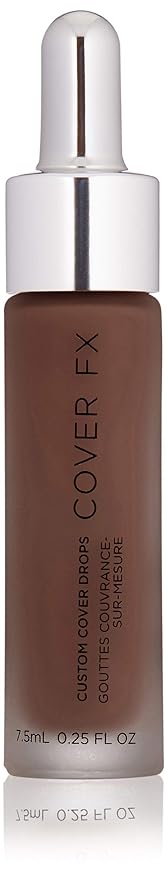 COVER FX Custom Cover Drops, Multi-Use Shade-Adjusting Liquid Deep 5
