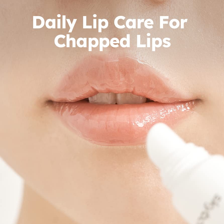 skybottle Fragrance Free Blue Agave Lip Balm Syrup, Vegan Certified, Clean Lip Gloss, Hydrates Dry Lips, Preppy Gift, Sleeping Lip Mask with Jojoba Oil, 0.3 Fl. Oz