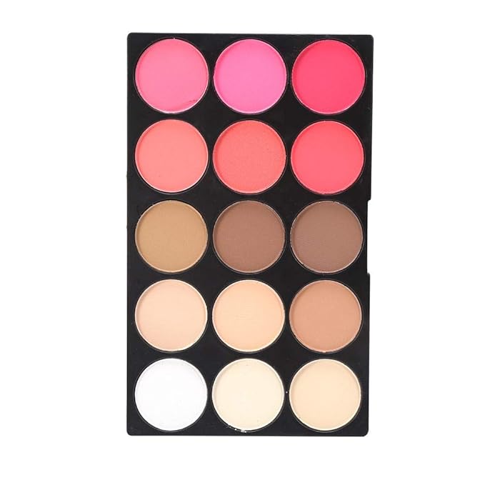 80 Colors Professional Eyeshadow Palette +15 Colors Blusher