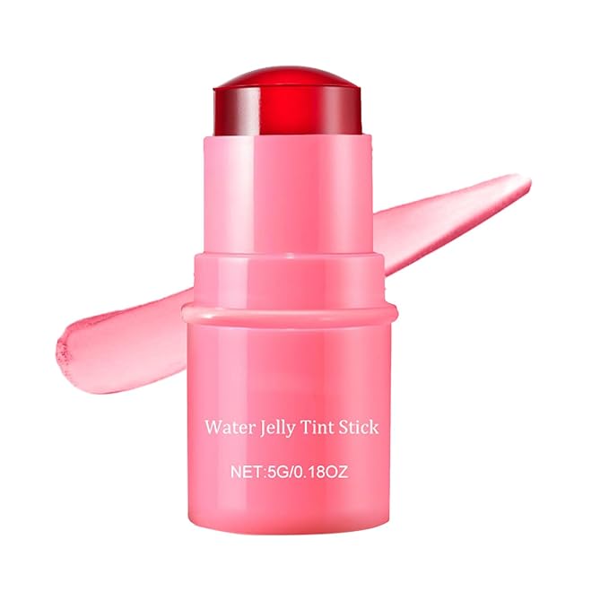 Milk Water Jelly Tint, Sheer Lip & Cheek Stick. (Red)