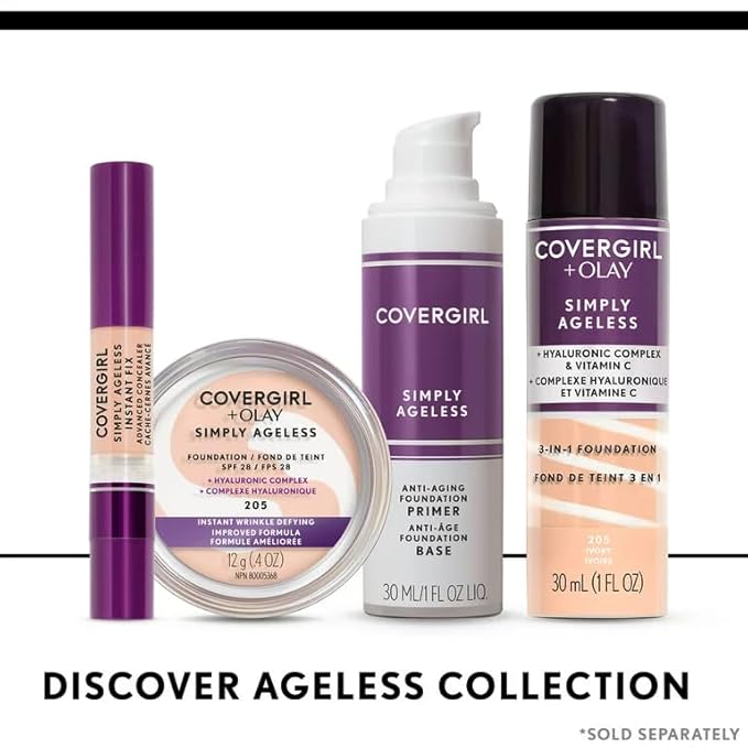 COVERGIRL COVERGIRL & olay simply ageless 3-in-1 liquid
