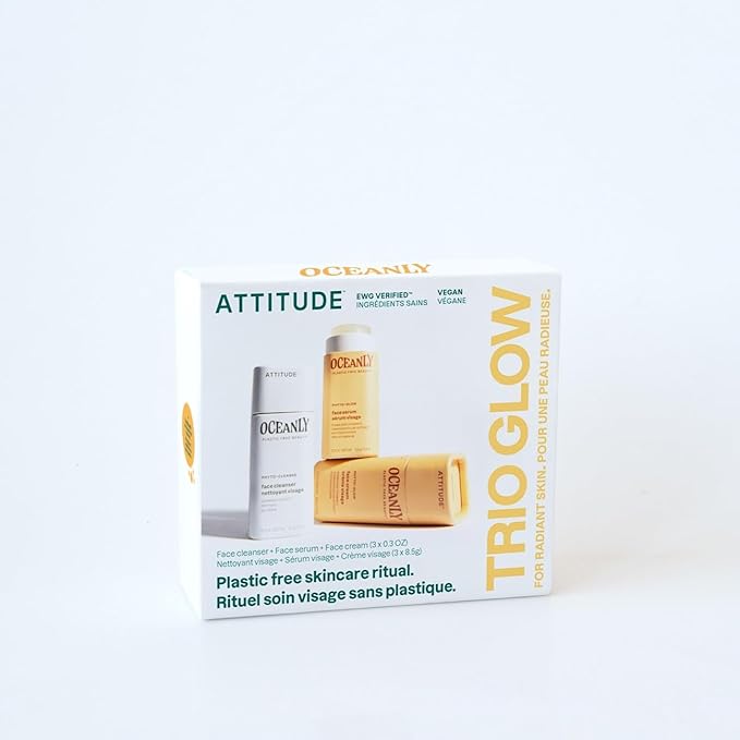 ATTITUDE Oceanly Glow Trio Skincare Box