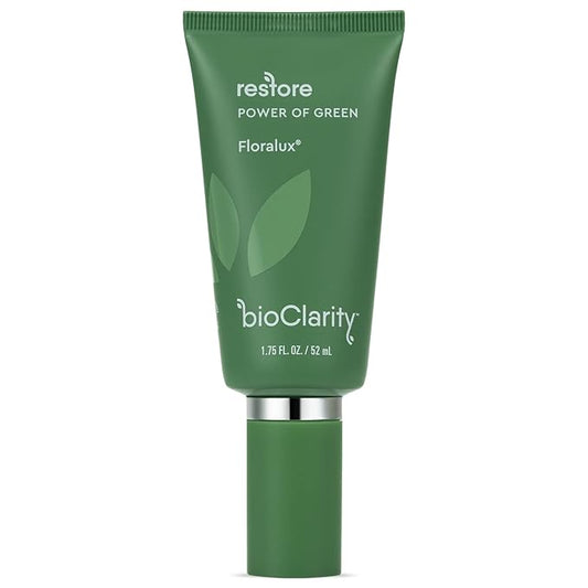 BioClarity Restore, Gel-Based Serum | 100% Vegan, Clean Ingredients | Contains Floralux Naturally made from Chlorophyll | 1.75 Fl Oz - 1 Pack