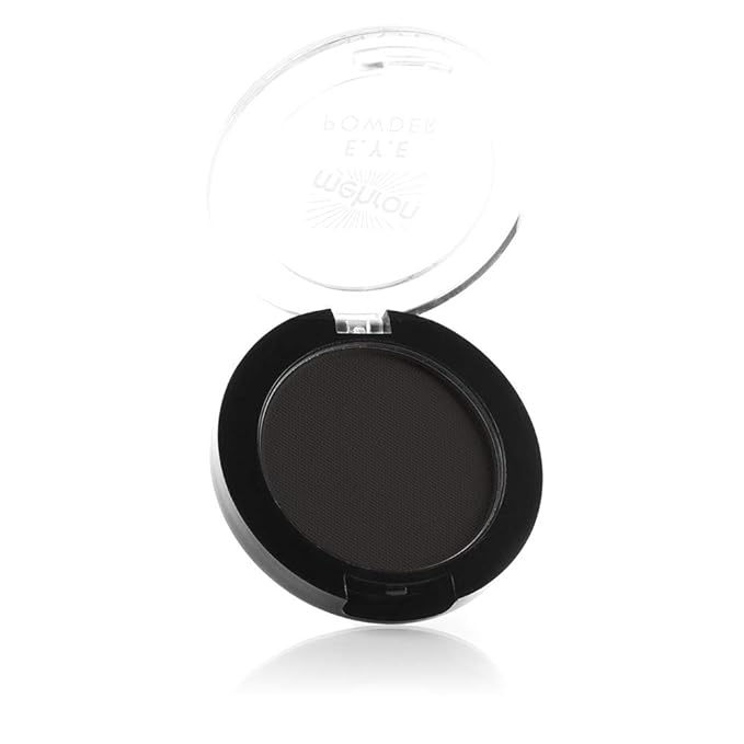 Mehron Makeup Matte E.Y.E Powder (BLACK ONYX) (.) 12 oz