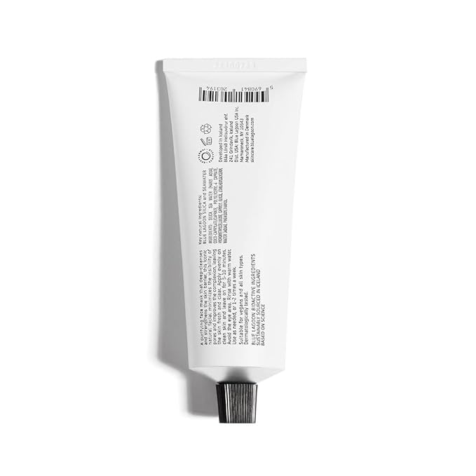 Blue Lagoon - Deep Cleansing, Pore Purifying Silica Face Mask For Enhanced Glow & Improved Complexion - Hydrating Face Mask - Hydrating Mask Skin Care -Icelandic Skincare (2.5 oz | 75 ml)