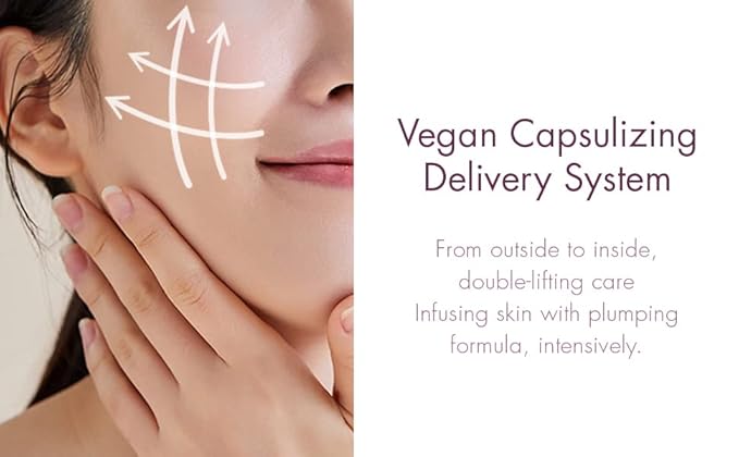 leegeehaam Dr.Ceuracle Vegan Active Berry Lifting Cream (75g / 2.64 oz.) - Antioxidant Moisturizer with Resveratrol Capsules and Vitamin A, Good for Hydration and Rejuvenation