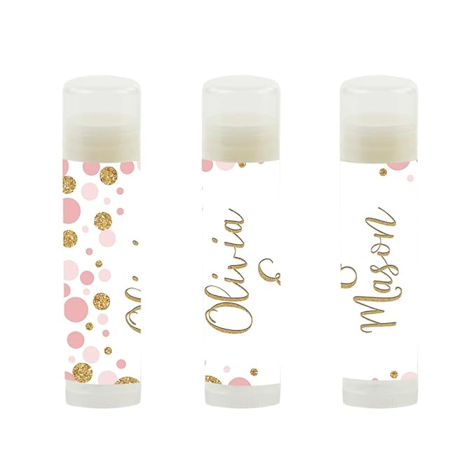 Andaz Press Personalized Bridal Shower Bachelorette Glitter