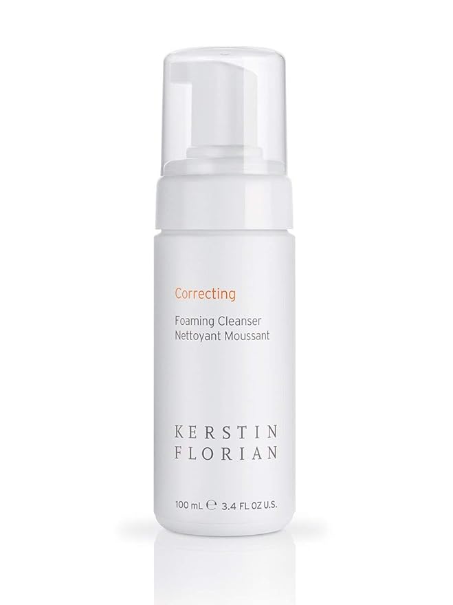 Kerstin Florian Correcting Foaming Cleanser | Salicylic Acid & BHA Deep Cleansing Face Wash for Oily Skin | 3.4 fl oz