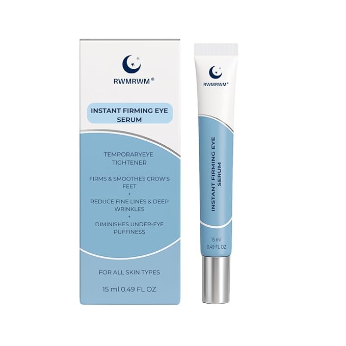 Instant Firming Eye Serum – 15ml(0.49 oz) – Targets Under-Eye Bags, Wrinkles, Dark Circles & Fine Lines – Anti-Aging Formula