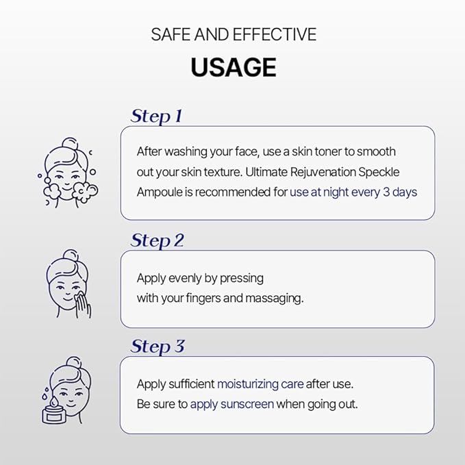 Ultimate Rejuvenation Spicule Ampoule – Korean Skincare PDRN Serum for Anti-Wrinkle, Pore Care & Skin Renewal – Dermatologist-Tested, Brightening Ampoule for Radiant, Smooth Skin – 50ml