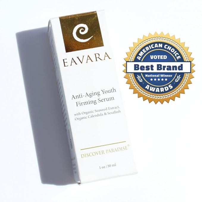 Organic Anti Aging Anti Wrinkle Serum | Award Winning Face Serum to Reduce Wrinkles and Fine Lines | Firming, Tightening, Lifting, & Rejuvenating | Hydrating Natural Organic Skin Care