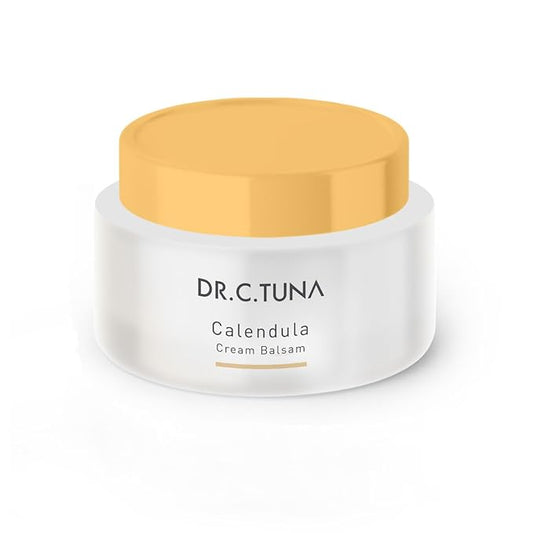 FARMASi Dr C Tuna Calendula Cream Balsam, Body Pure Natural Skincare Repair and Moisturizer Healing Effects for Dry Skin, Plant Rich Protection with Calendula, Chamomile 2.7 Fl