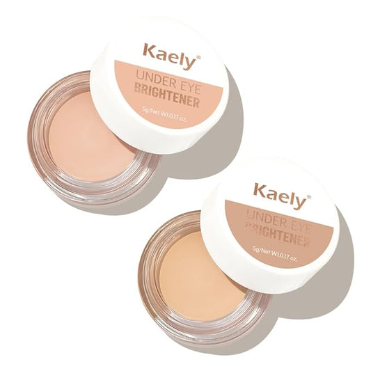evpct 2Pcs under Eye Brightener, Nourishing Luminous under & 10#