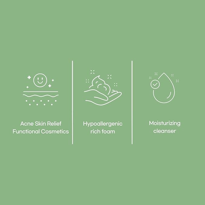 mixsoon Centella Cleansing Foam 5.07 fl oz/ 150ml,Low pH cleansing foam for soothing and moisturization