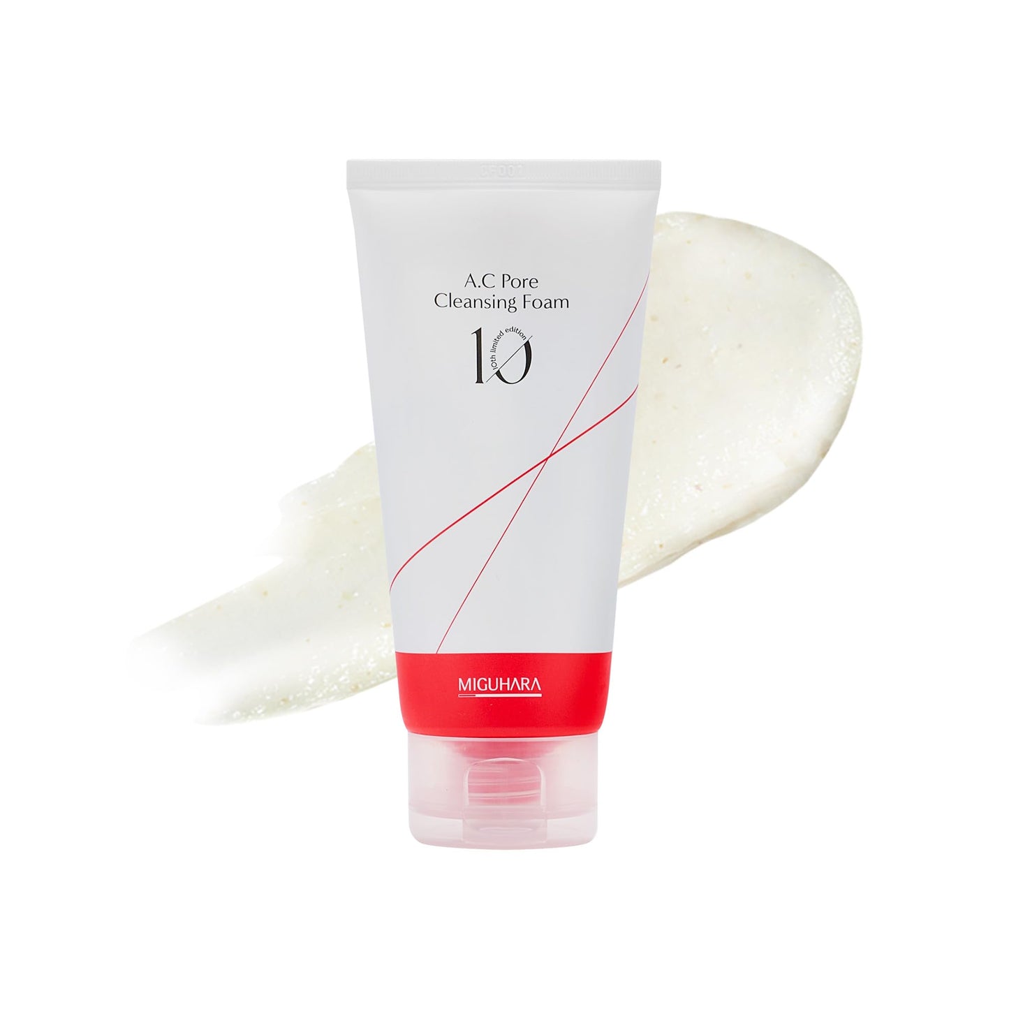 A.C Pore Cleansing Foam | Korean Skincare Face Wash (120ml/4.05 fl. oz.)