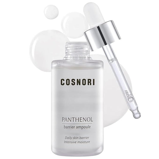 COSNORI Panthenol Barrier Ampoule - Strengthening Skin Barrier Face Serum - with Panthenol and Kakadu Plum Extract – Evens Skin Tone and Pigmentation – Irritation Free Formula, 1.01 fl.oz.