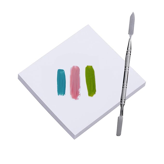 50 Sheets Disposable Nail Polish Palette Paper Nail