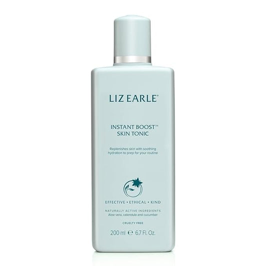 Liz Earle Instant Boost Skin Tonic Face Toner - Hydrating Facial Toner for Dry Skin Enriched with Aloe Vera, Soothing Calendula & Vitamin E to Refresh and Revitalize Complexion (200 ml)