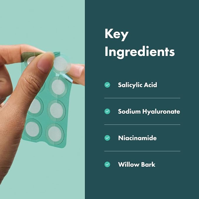 Mighty Patch Micropoint™ for Blemishes from Hero Cosmetics - Hydrocolloid Acne Spot Treatment Patch for Early Stage Zits and Hidden Pimples, 395 Micropoints (8 Patches)
