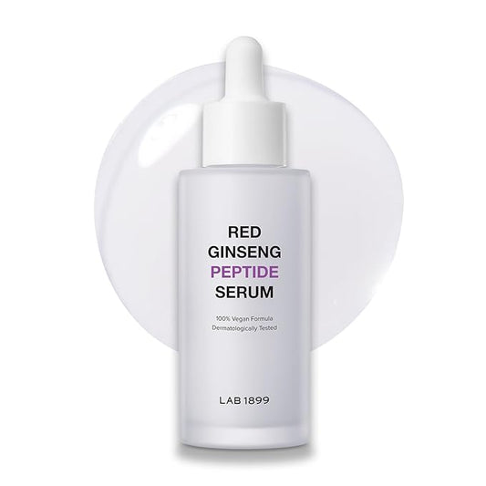 Donginbi LAB 1899 Red Ginseng Peptide Serum - Quick Lifting Facial Serum and Moisturizer, Korean Skin Care Antioxidant Facial Essence for Youthful and Radiant Skin, 1.69 floz / 50 ml