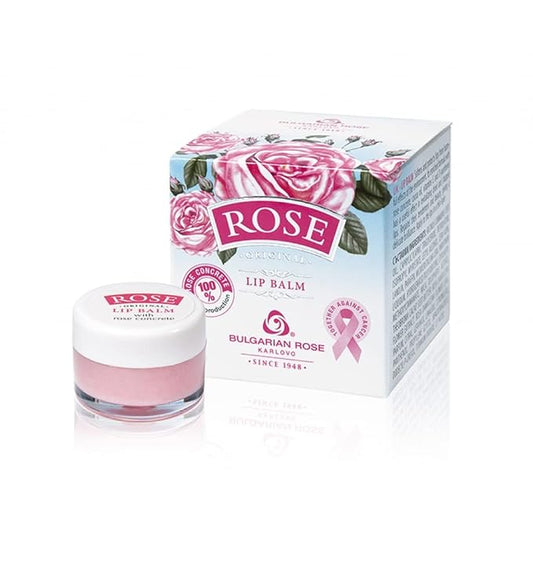 Bulgarian Rose Lip Balm with Natural Oil