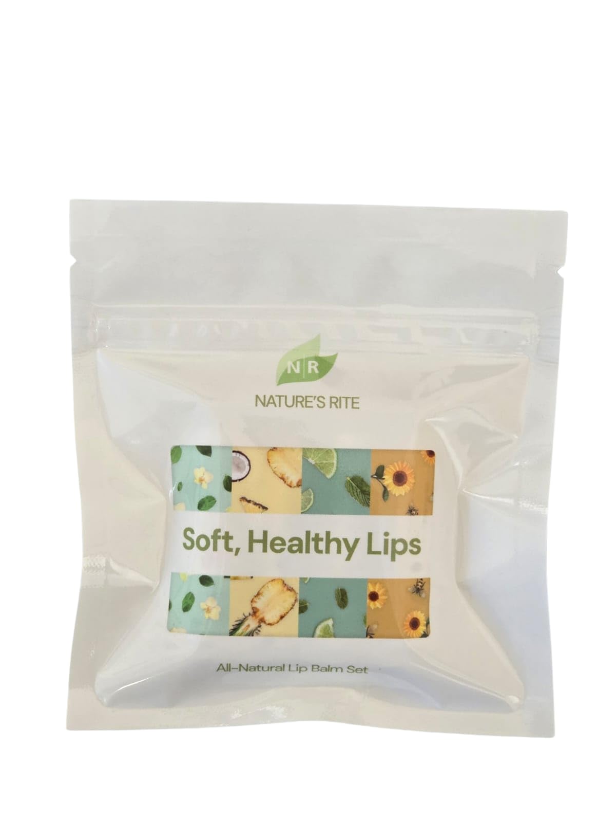 Handmade Lip Balm Set – 4 Natural Flavors – Deep Moisture for Soft, Hydrated Lips – All-Natural Ingredients – Perfect for Daily Care