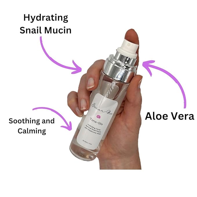 Trio Snail Mucin Unscented Cleanser, Toner