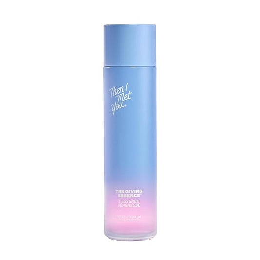 Then I Met You The Giving Essence, Hydrating and Brightening Face Treatment with Niacinamide & Fermented Ingredients, Vegan & Clean Skincare, 5.07 oz