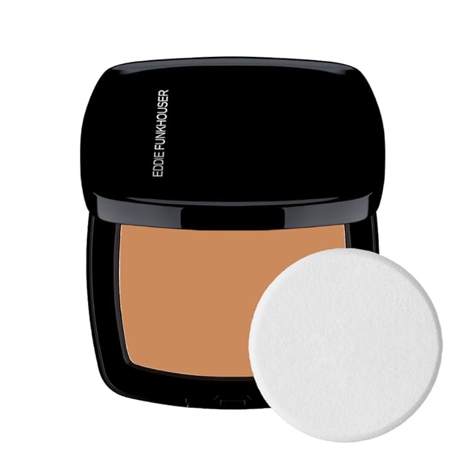 EDDIE FUNKHOUSER Oil Free Creme Foundation, Golden Dark, 0.3 oz. 10 g