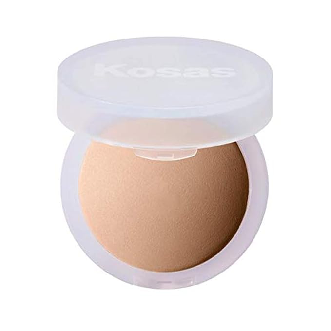 Kosas Cloud Set Face Setting Powder | Smoothing Medium Tan)