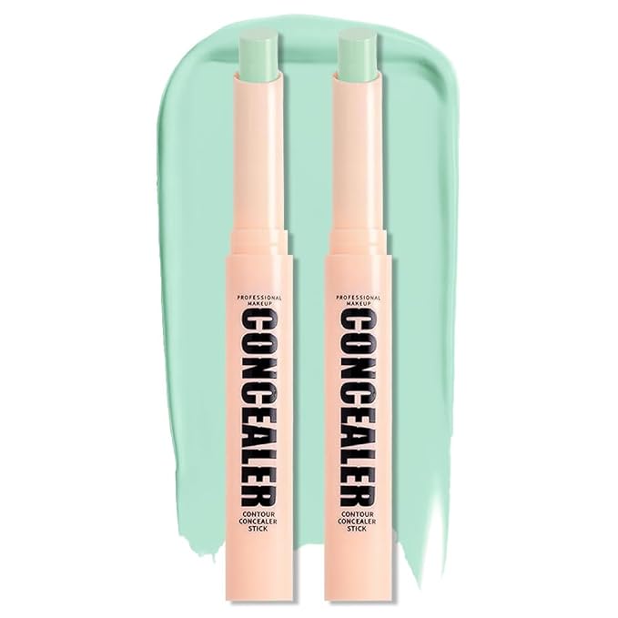 Kaely 2Pcs PROFESSIONAL MAKEUP Correcting Concealer Stick,Medium Coverage
