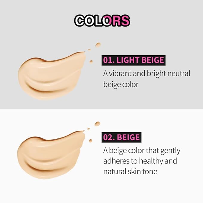 Mesh Tight Up Cushion (01-Refil), Korean makeup foundation, Lasting foundation