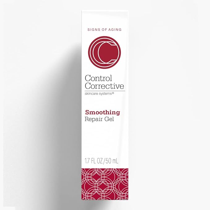 CONTROL CORRECTIVE Smoothing Repair Gel, 1.7 Oz - Anti-Aging Gel, Combination Of Glycolic & Lactic Acids, Maintains Skin Clarity, Reducing Fine Lines & Wrinkles, Exfoliation, Adds Luminosity, Balances