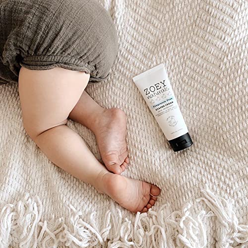 Baby Diaper Cream - Soothing Relief - Rash Protectant & Healing with Zinc Oxide & Kaolin Clay Ointment - Fragrance Free 3.4 oz