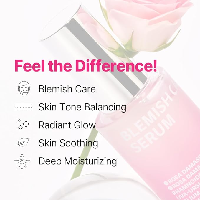 ISOI Blemish Care Up Serum for Face, Vegan Hydrating Serum for Smooth & Glass Skin Effect, Skin Barrier & Moisture Balance for Women, Korean Skin Care (1.18 fl. oz, 35ml)