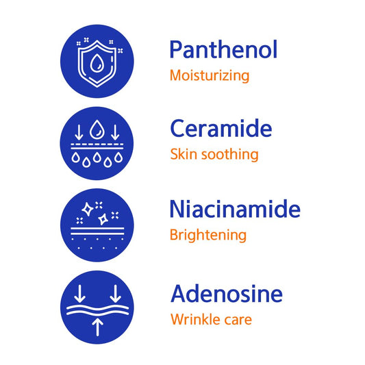 LON.G DIVE TO BLUE Aqua All-in-one face moisturizer lotion for men, Unisex, all skin types, lightweight, non-sticky, after shaving, alcohol-free, hydrating Ceramide, Korean skincare, 80ml 2.7 Fl oz