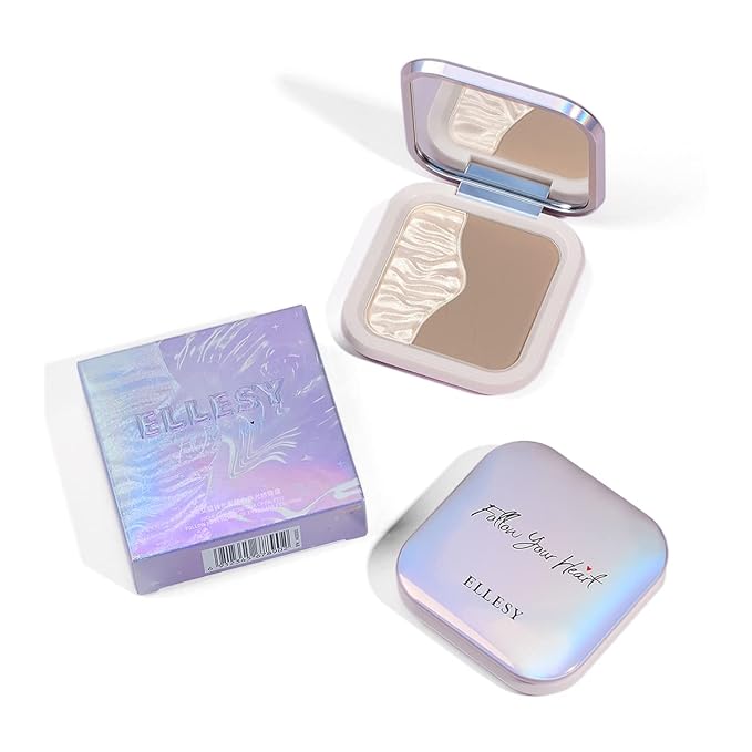 ELLESY Highlighter Makeup Palette Face Sculpting Highlighter Contouring brush-C01