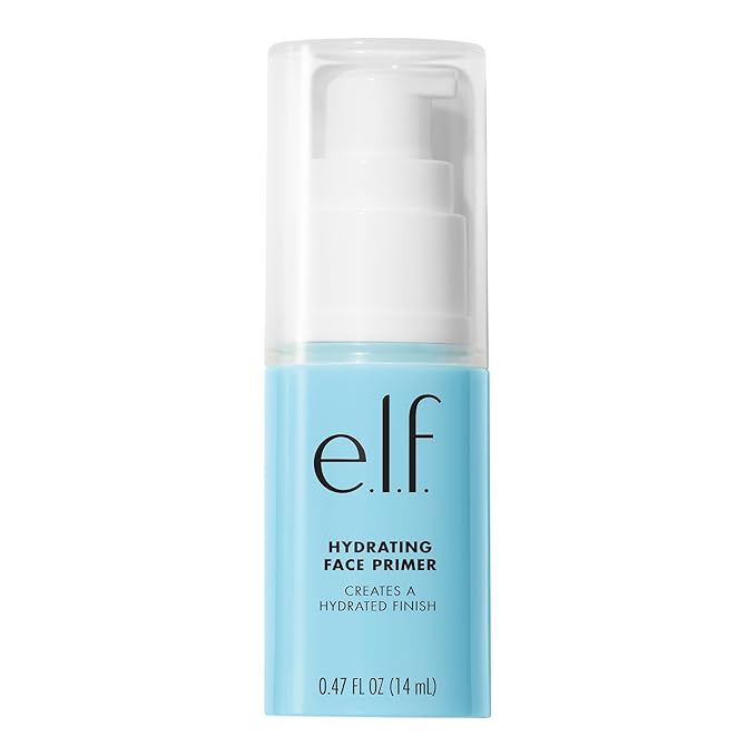 e.l.f. Hydrating Face Primer, Makeup Primer For Flawless, Cruelty-free, Small