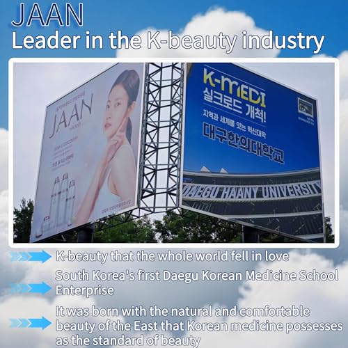 JAAN Korean Skin Care Set for Face, Anti-Aging Facial Moisturizer Lotion and Toner, Deep Hydrating for Face, K Beauty Facial Set, Gift Set for Women, Korean Skin Care, 4.5 FLOZ*2