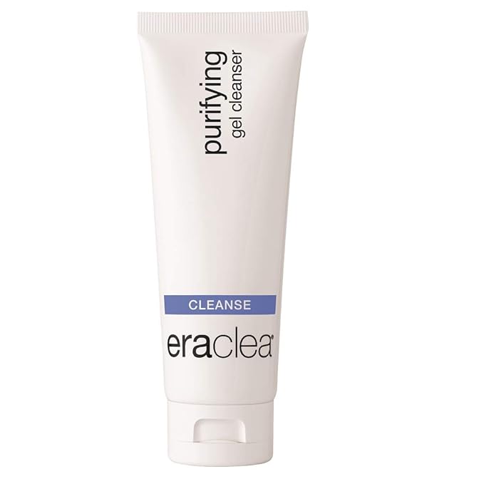 eraclea Purifying Gel Cleanser, Gentle Face Cleanser with Hyaluronic Acid, Aloe, and Watermelon Extract. Gently Cleanses, Removes Makeup and Impurities on All Skin Types (4 fl oz)