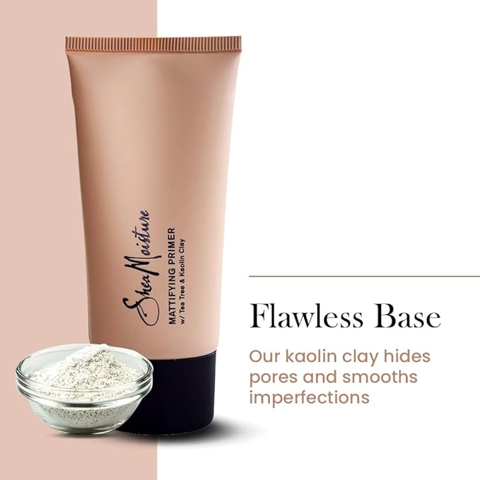 SheaMoisture Mattifying Primer - Matte Face Primer Hydrates 1.7oz