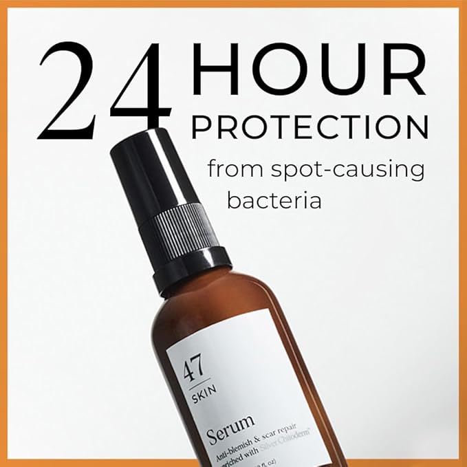 | Daily Maintenance Skin Care Kit Bundle | Featuring Daily Moisturiser, Anti Blemish Serum and Everyday Cleanser | Contains Silver Chitoderm | Hydrating, Suitable for all Skin Types