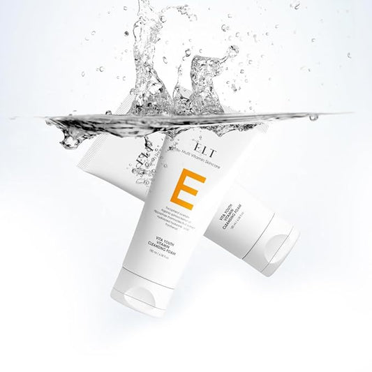 ELT Multi Vitamin Skincare Vita Youth Vitamin C Cleansing Foam, 6.08 fl oz